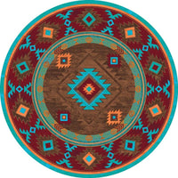 Southwestern Whiskey River Area Rug