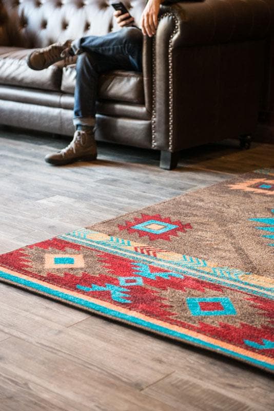 Southwestern Whiskey River Area Rug