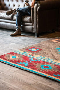 Southwestern Whiskey River Area Rug