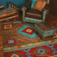 Southwestern Whiskey River Area Rug