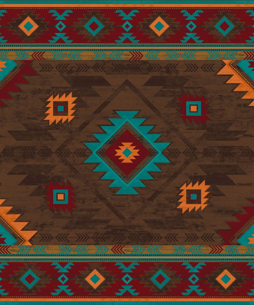 Southwestern Whiskey River Area Rug