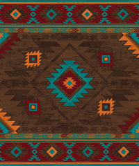 Southwestern Whiskey River Area Rug