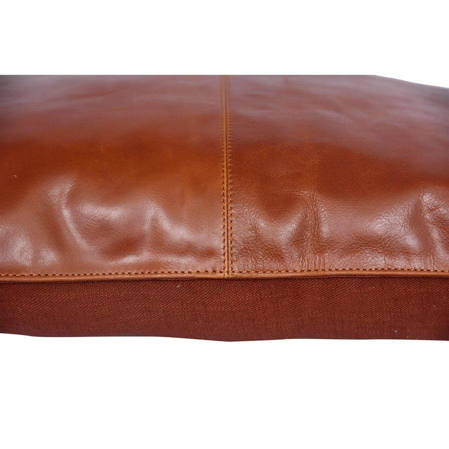 Buckskin Genuine Leather Pillow