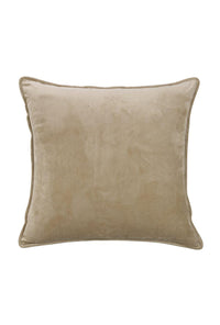 Fairfield Taupe Velvet Euro Sham