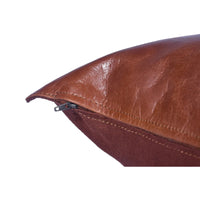 Buckskin Genuine Leather Pillow