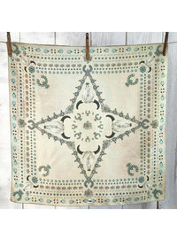 Fringe Scarves Squash Blossomed - Bone