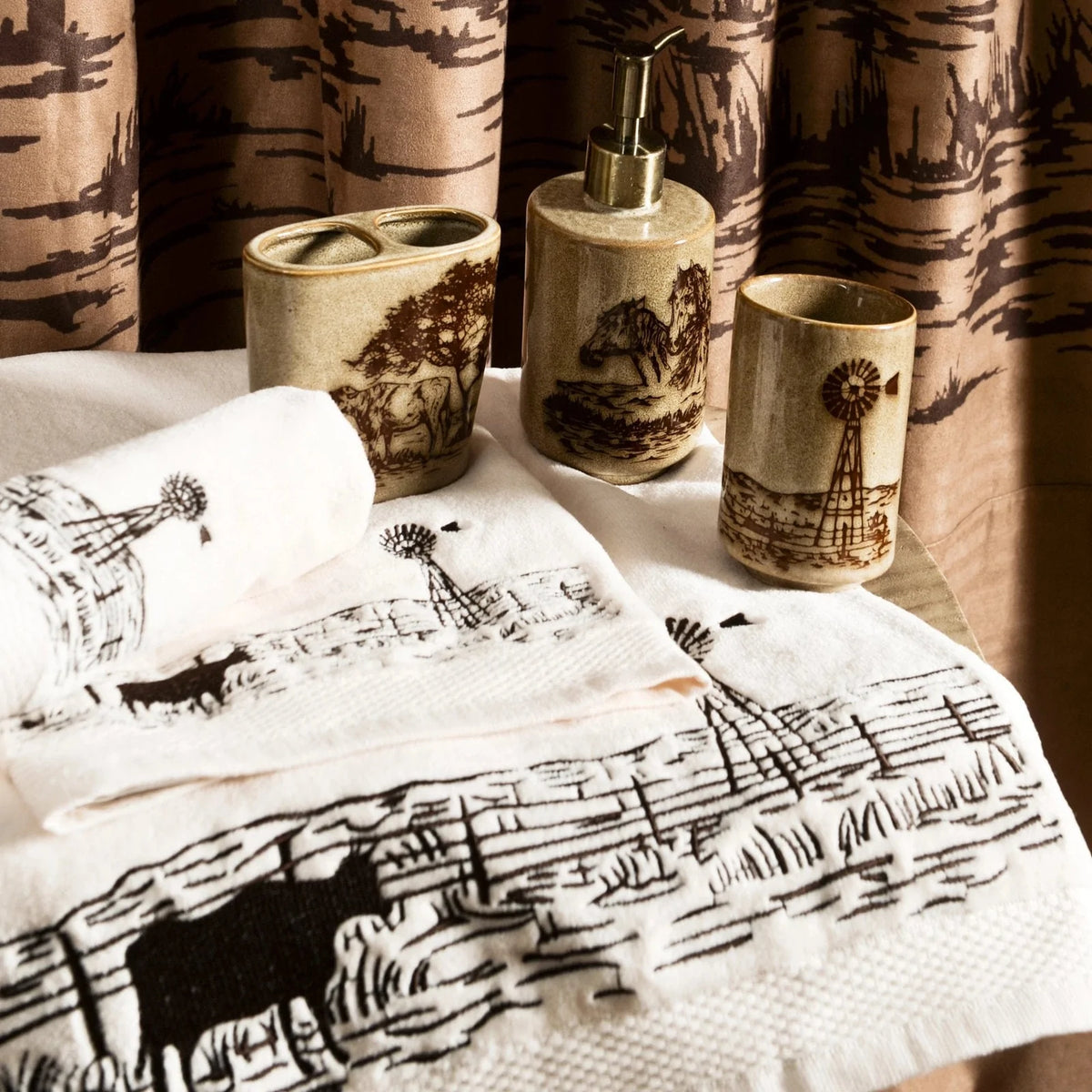 Jasper Western Bath Towel Set