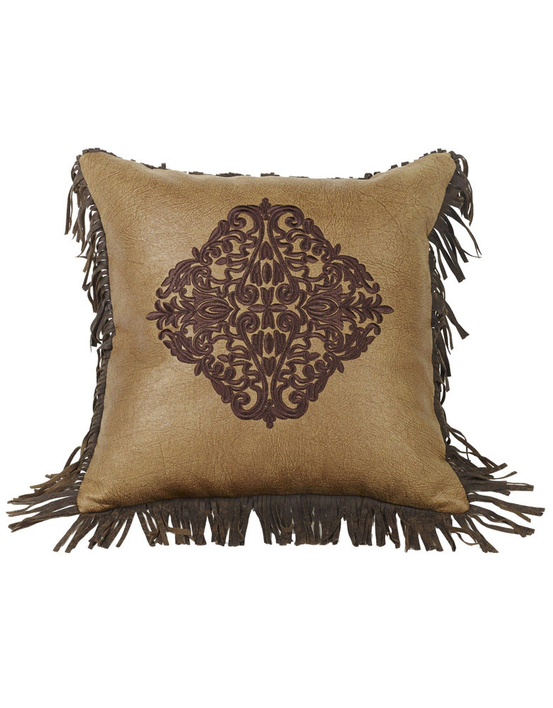 Western Damask Pillow