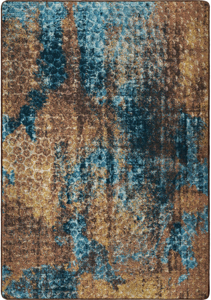 Mystic - Turquoise Splash Area Rug