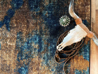 Mystic - Turquoise Splash Area Rug