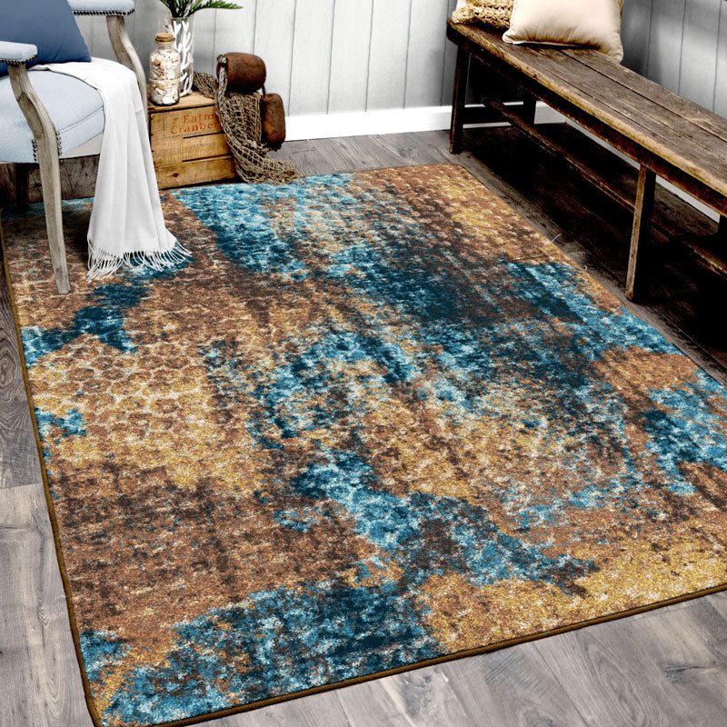 Mystic - Turquoise Splash Area Rug