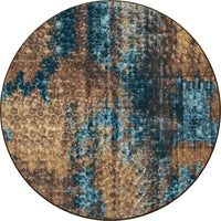 Mystic - Turquoise Splash Area Rug