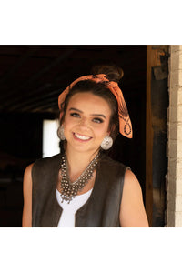 American Dakota Peach Scarves