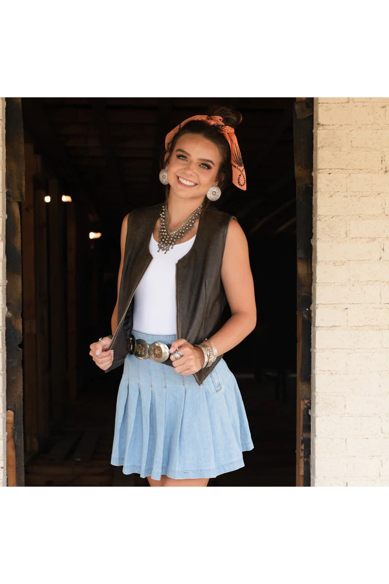 American Dakota Peach Scarves