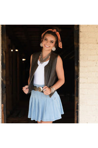 American Dakota Peach Scarves