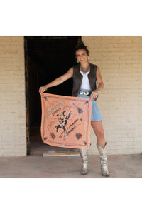 American Dakota Peach Scarves