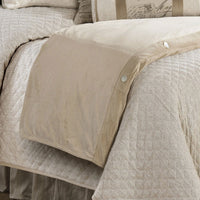 Sand Velvet Duvet Cover