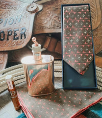 The Gentleman - Longhorn/Saguaro Tie Gift Box