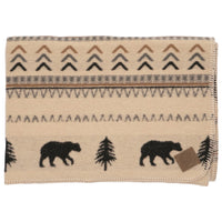 Boulder Cabin Throw Blanket