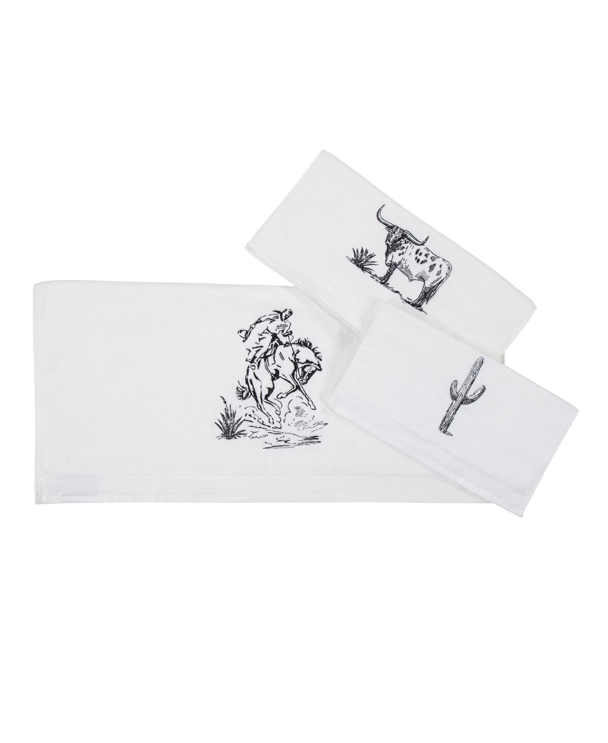 Cowboy Bath Towel Set