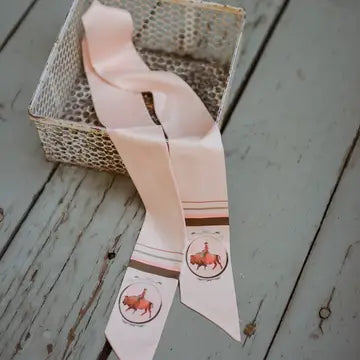 Roamin' Cowgirl Bison Western Twilly Scarf