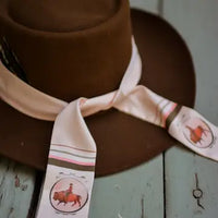 Roamin' Cowgirl Bison Western Twilly Scarf