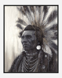 Chief Eagle Native American Prints - David Frederick Riley