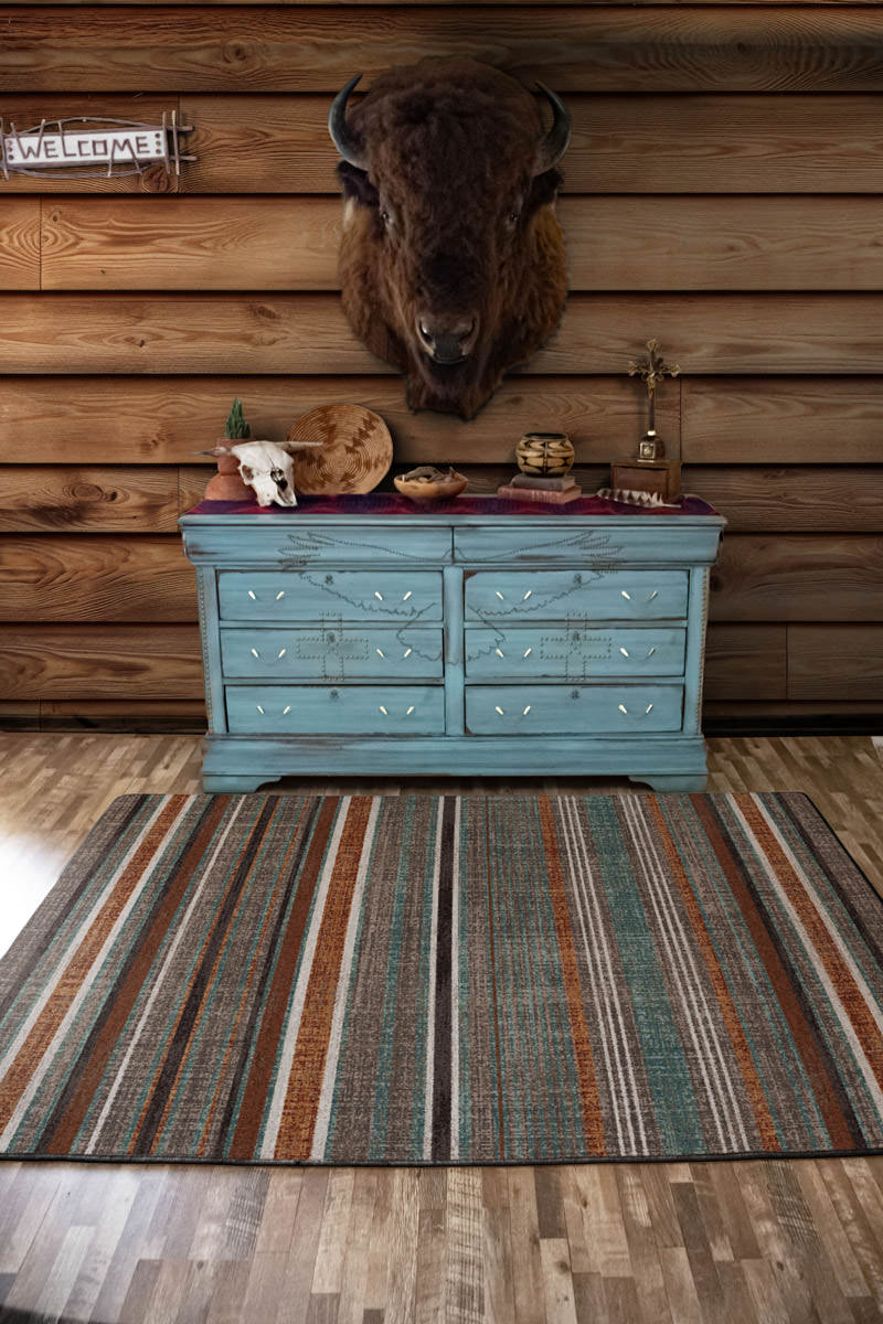 Bunk House - Desert Hues Cabin Rug