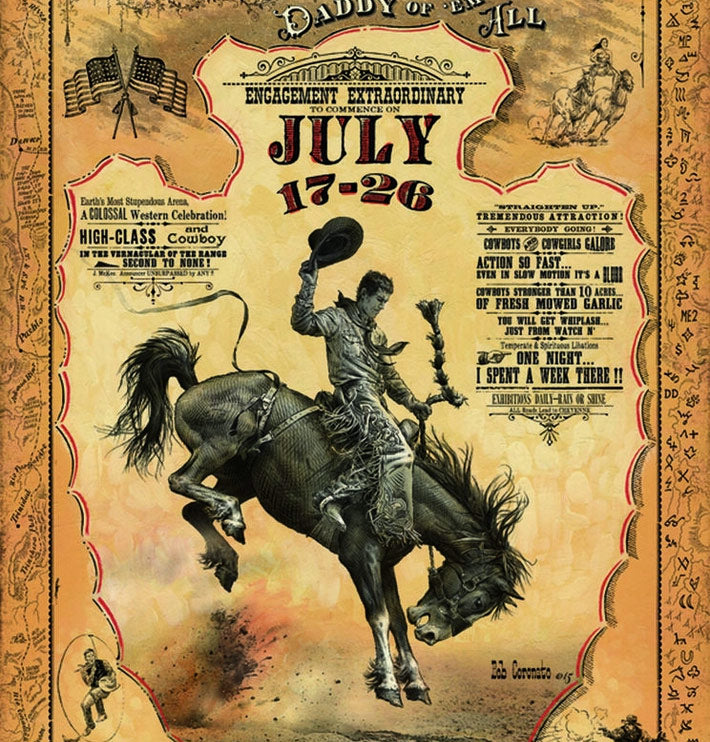 Cheyenne Frontier Days Rodeo Poster