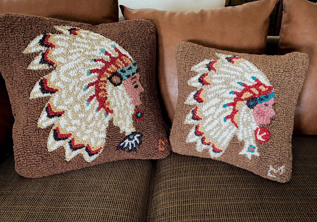 Chieftain Decorative Wool Pillow