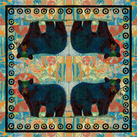 Ruiz Bear Pair - Collage