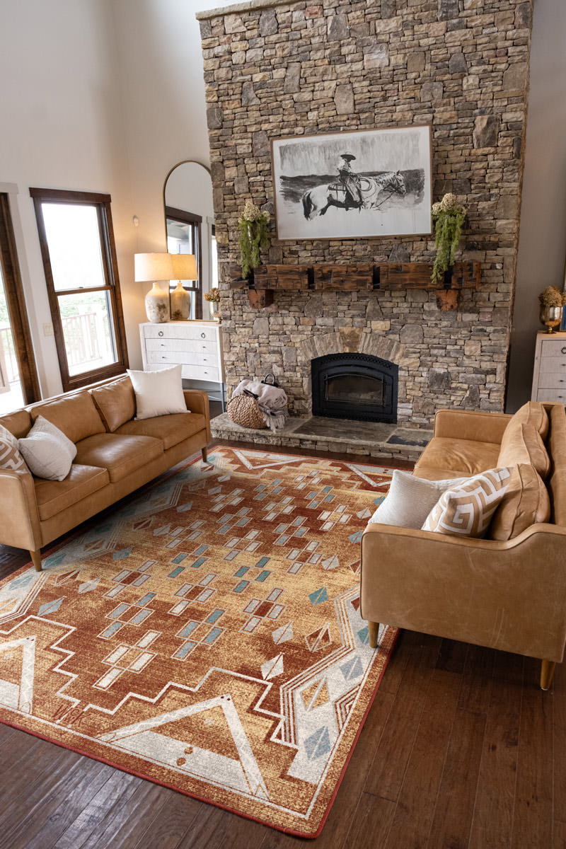 Peak to Peak - Flash | Southwestern American Dakota Rugs