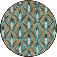 Plumage - Tropical Turquoise Rug