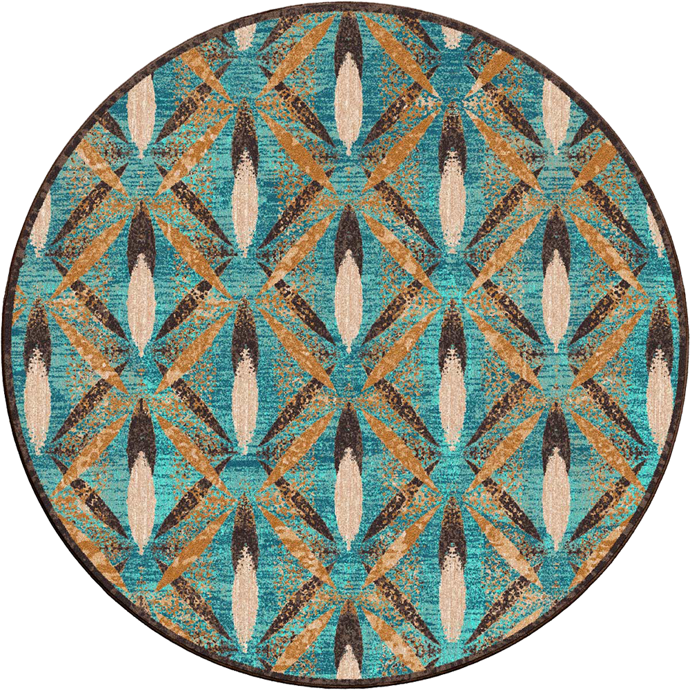 Plumage - Tropical Turquoise Rug