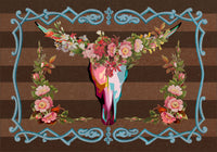 Ruiz Floral Longhorn - Chocolate