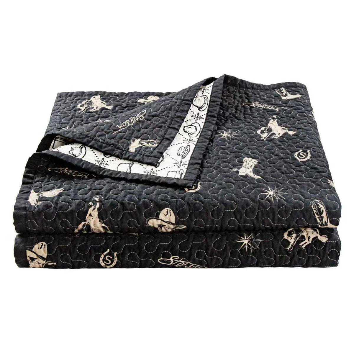 Conversation Reversible Quilt Set