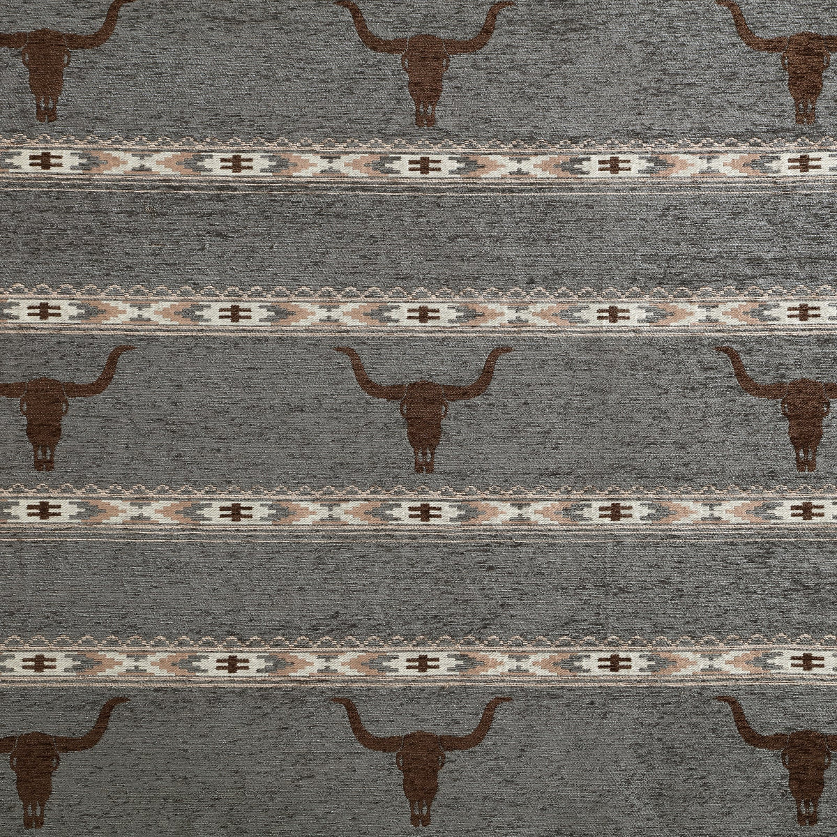 Chisholm Longhorn Chenille Jacquard Bedding Set