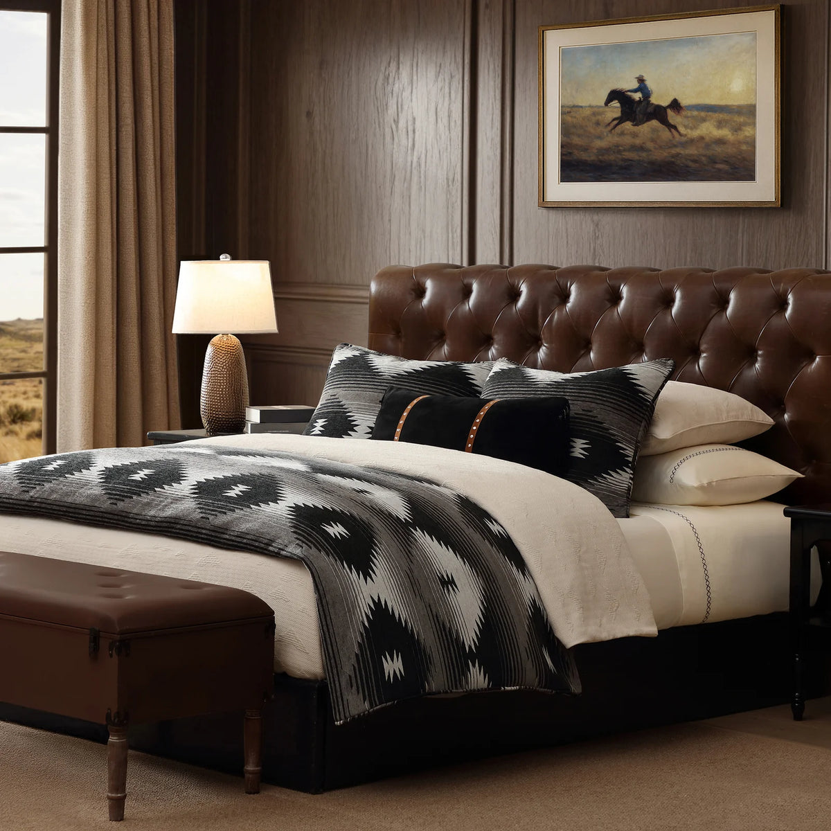 Silverado Chenille Jacquard Bedding Set