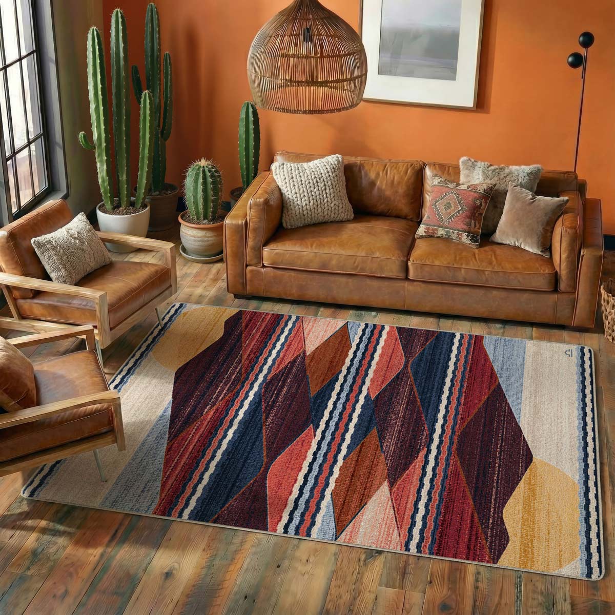 Gloria Scapes - Multi Southwestern Rug