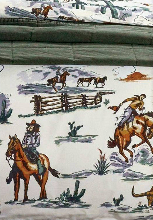 Ranch Life Western Cowboy Bedding
