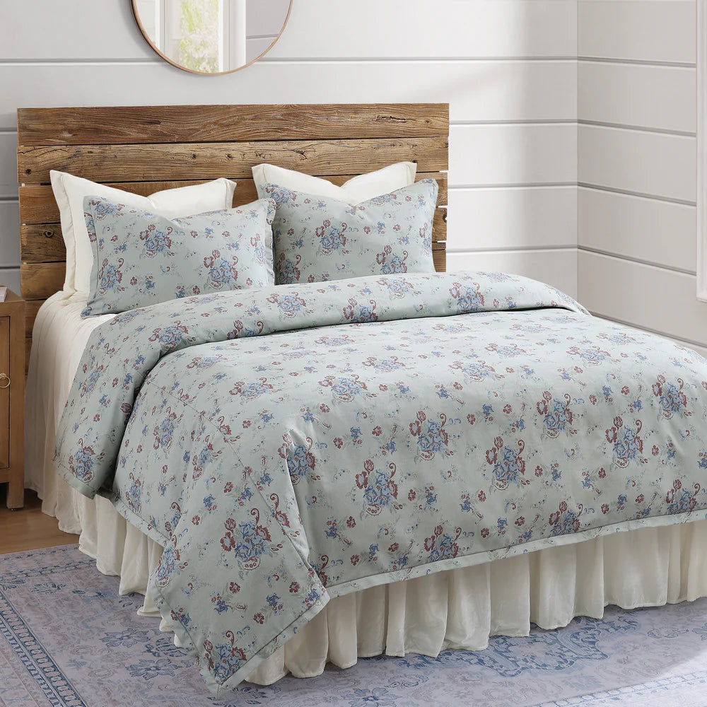 Tasha Polizzi Rosabel Washed Denim Bedding Set