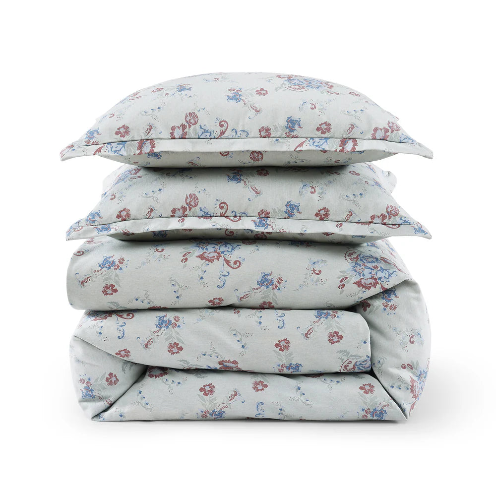 Tasha Polizzi Rosabel Washed Denim Bedding Set