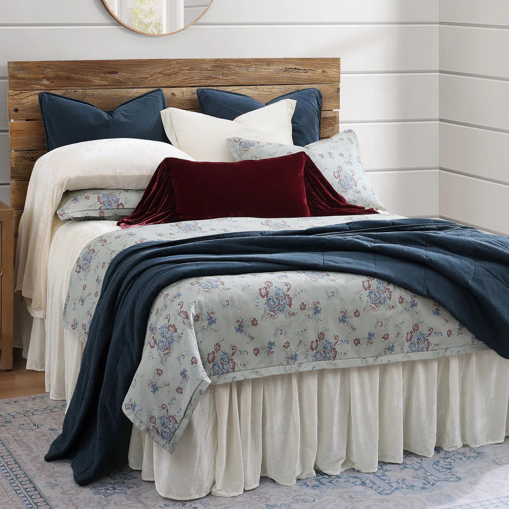 Tasha Polizzi Rosabel Washed Denim Bedding Set