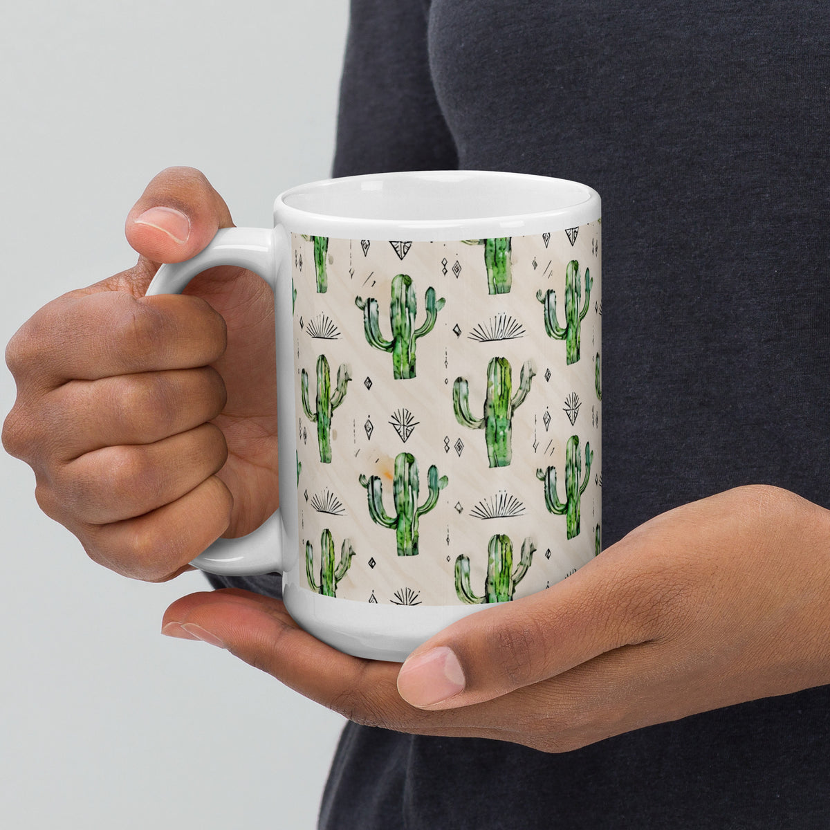 Morning Cactus Mug