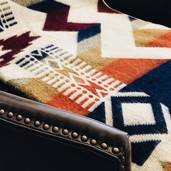 Awa - Vibrant Autumn Southwestern Blanket2