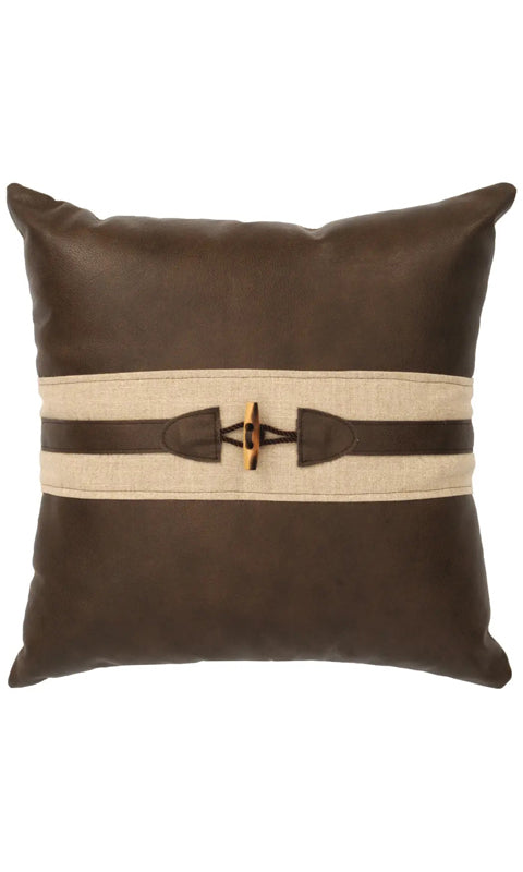 Caribou Pillow Natural Linen