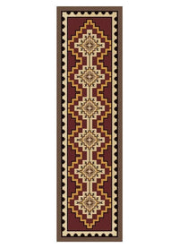 Council Fire Red Southest Rug