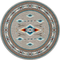 southwestern cowboy rug