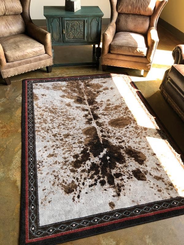 Vaquero - Spotted Brindle Cowboy Rug