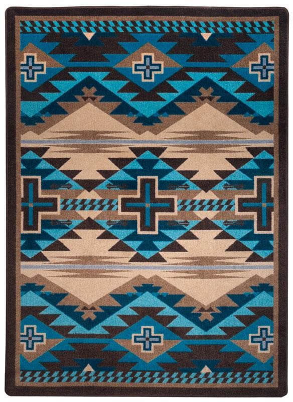 American Dakota Ancestry Area Rug - Green 3 x 4